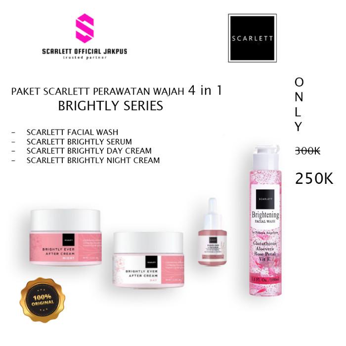 Scarlett Paket Perawatan Wajah Original