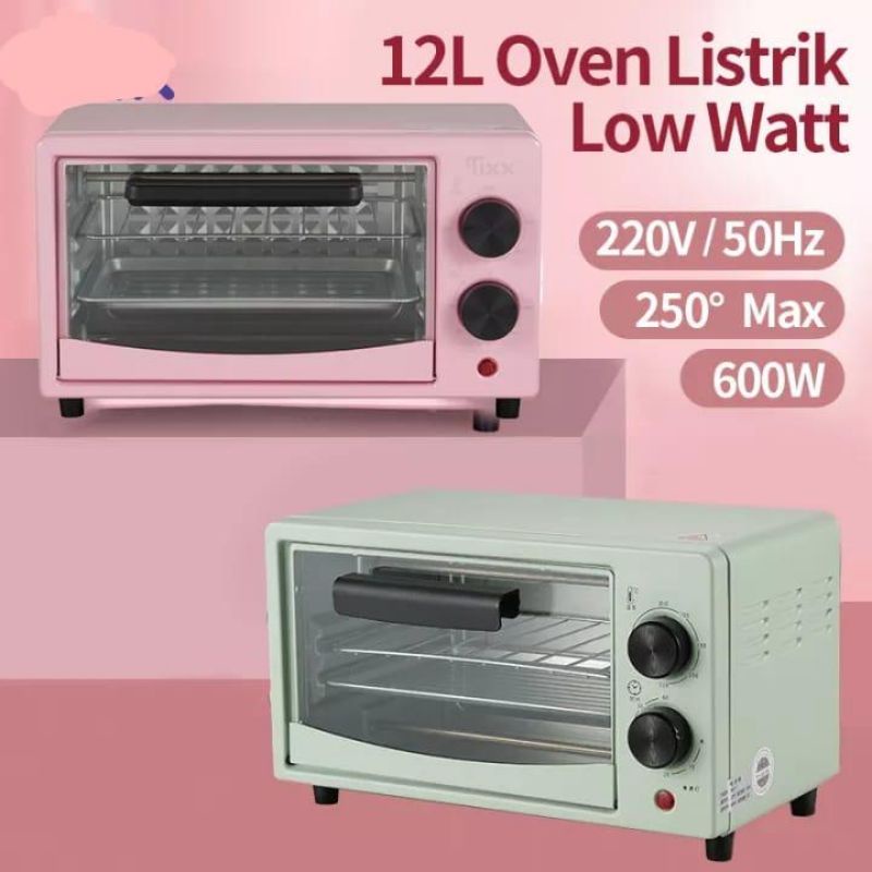 Olike Vesta Mini Oven listrik low watt panas merata kapasitas merata