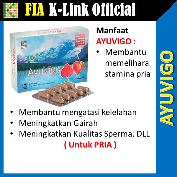 K Ayuvigo Ayu vigo K Link Original Obat Stamina Khusus Pria