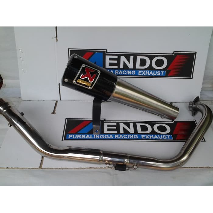 Knalpot Racing Akrapovic Gard untuk motor Yamaha XABRE
