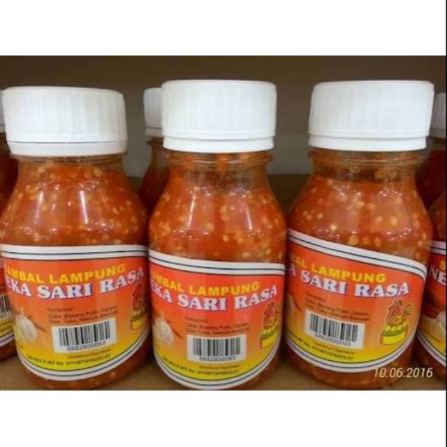 

Sambal lampung merk aneka sari rasa 300 gram