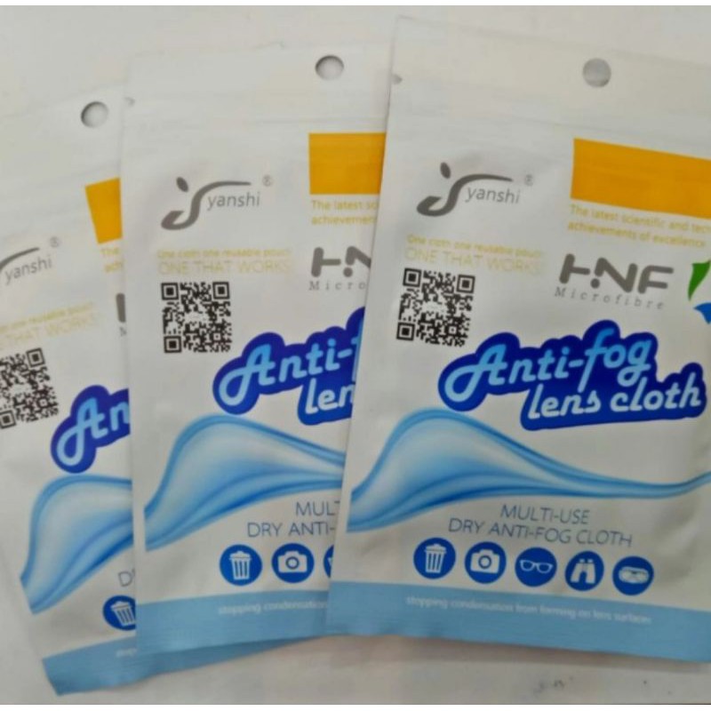 Kain lap anti embun anti fog lens cloth by yanshi