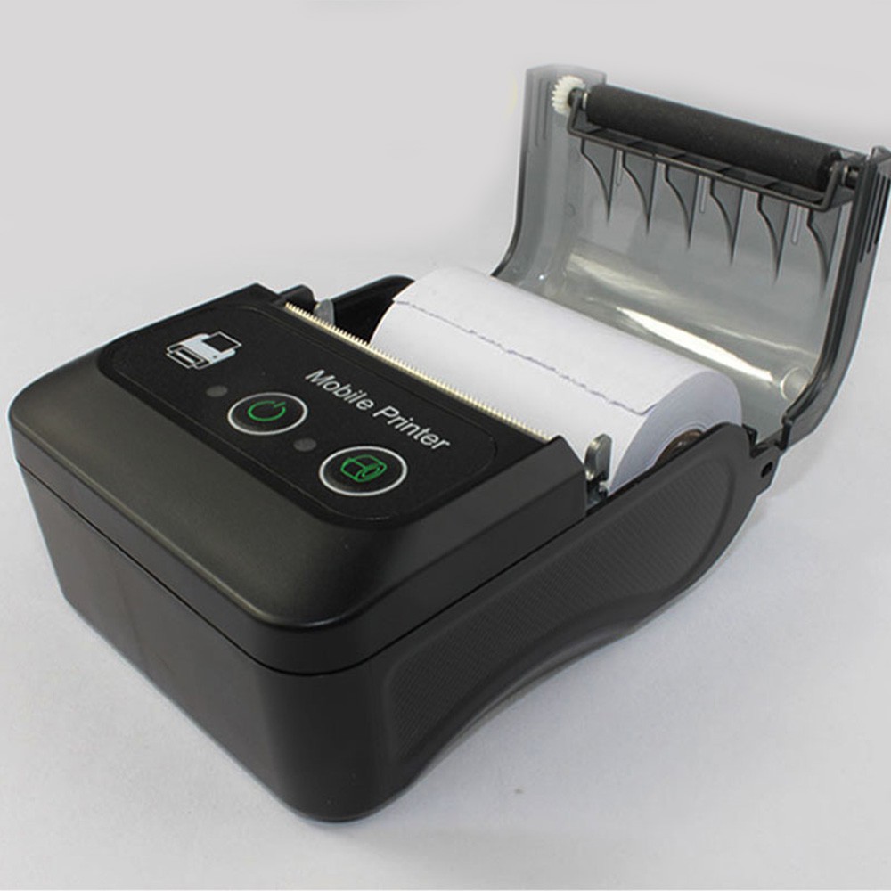New Bluetooth Thermal Label Printer BT Printer QR Code Sticker Barcode Thermal Adhesive