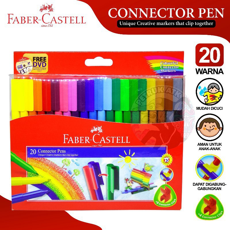 

Faber-Castell Connector Pen 20 ( Art. 11200A )