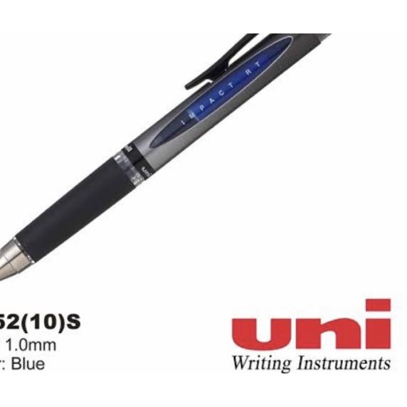 

✧ Ballpoint Uni-ball Gel Impact RT Sign Pen UMN-152 - Hitam ✺