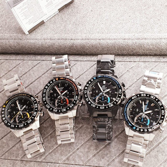 Jam Tangan Pria Casio Edifice Type EFS-S550 Ori FULL SET