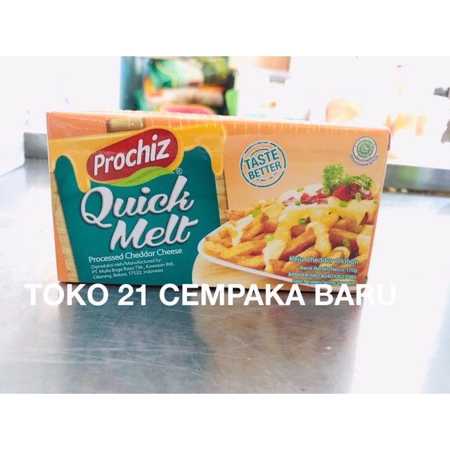 Jual Prochiz Quick Melt Keju Batang 160 Gram | Prochiz Keju Melted ...