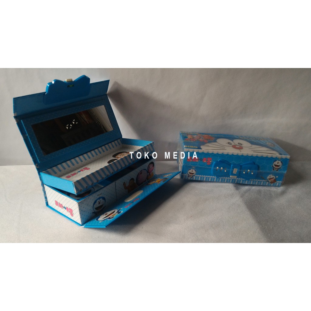 

Kotak Tempat Pensil Pakai Kode Angka w Gambar Hologram DORAEMON