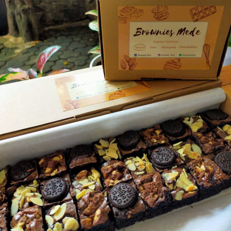 

Brownies Panggang Mede 30x10