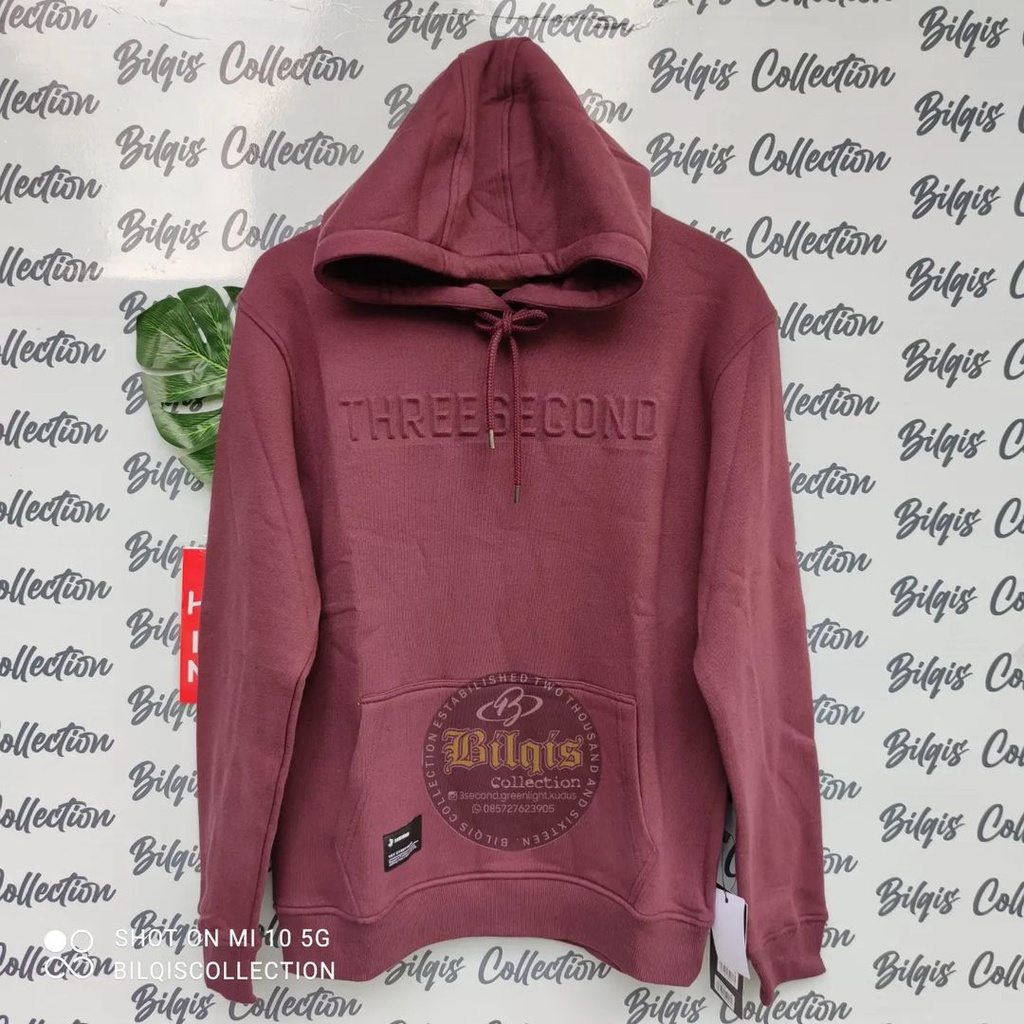 Jaket Hoodie 3SECOND Original