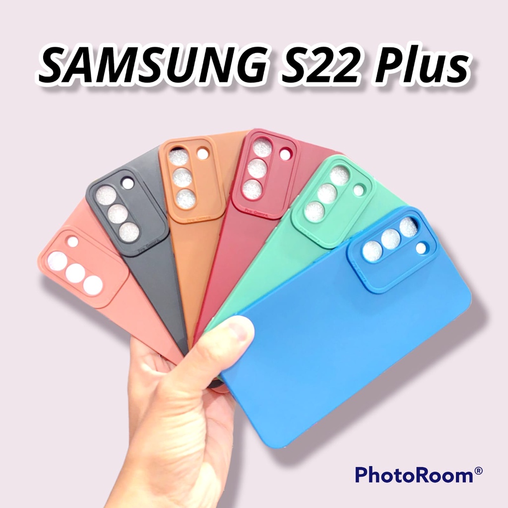 Pro Camera Soft Case Samsung A24 4G/A32 4G/A04E/S22/S22 Plus/S22 Ultra/A52/A52S/A03 Solid Color Angel Eye Lens