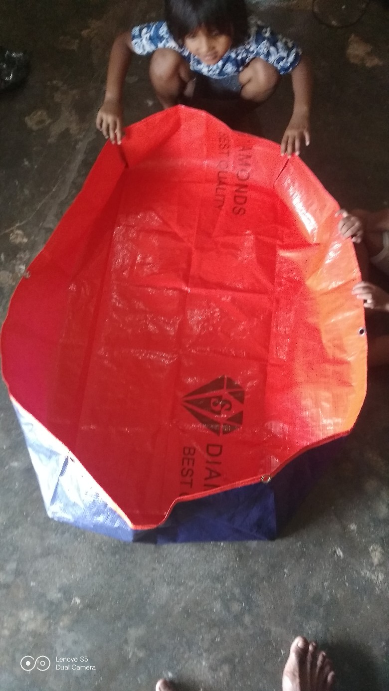 Kolam Terpal Type A5 Korea Ukuran 100*50*25cm