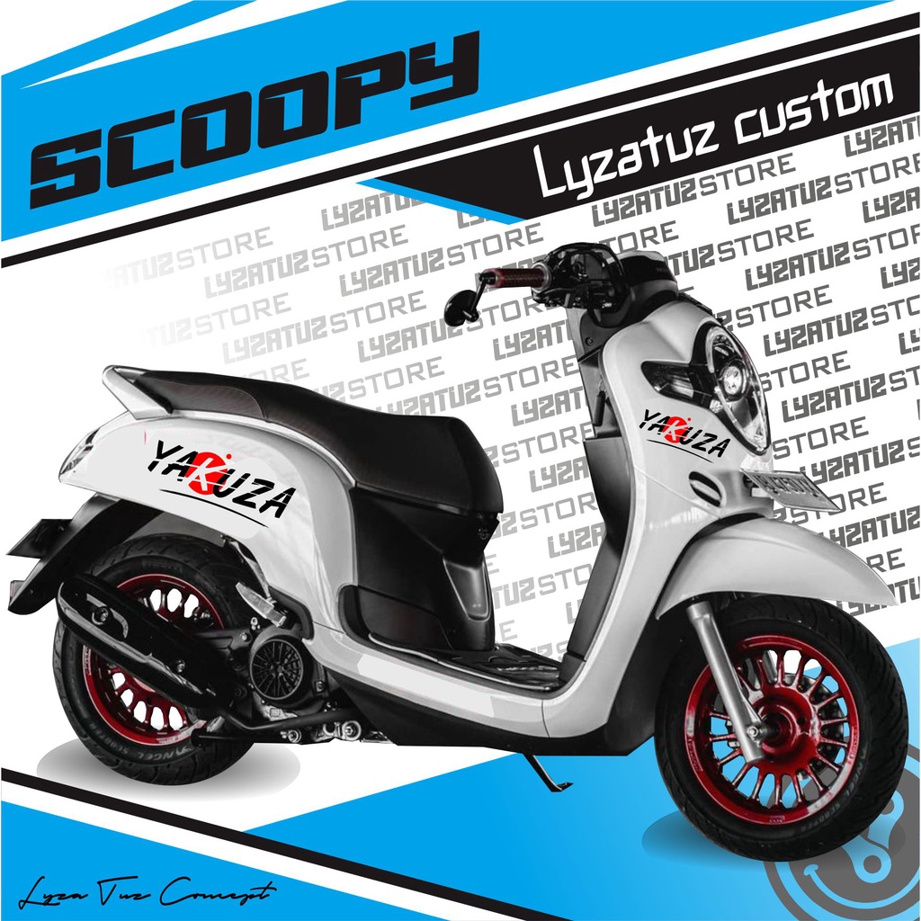 CUTTING SCOOPY KEREN YAKUZA JEPANG