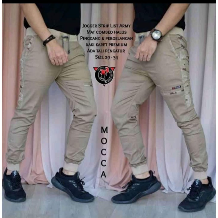 celana panjang joger poket sproty long pants / calana panjang pria/celana chino joger