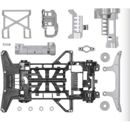TAMIYA CARBON REINFORCED SUPER X CHASSIS