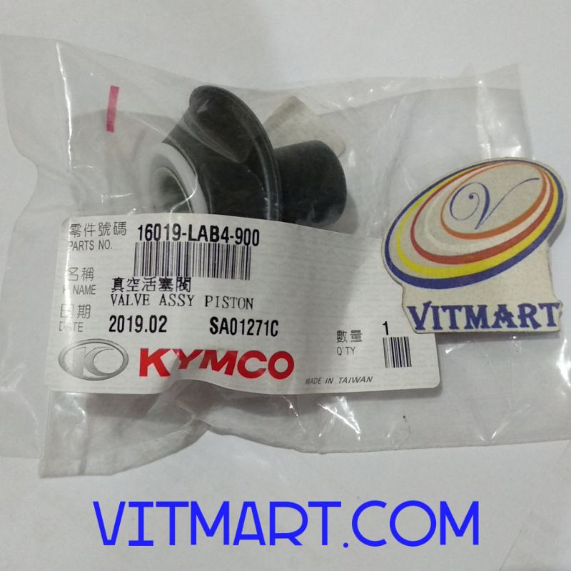 Karet Vakum Karburator Kymco Free LX Libero 110 Free EX MX Easy JR 100 16019-LAB4-900 VALVE ASSY PIS
