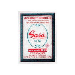 

Sasa 100 Gr isi 10 sachet(PACK)