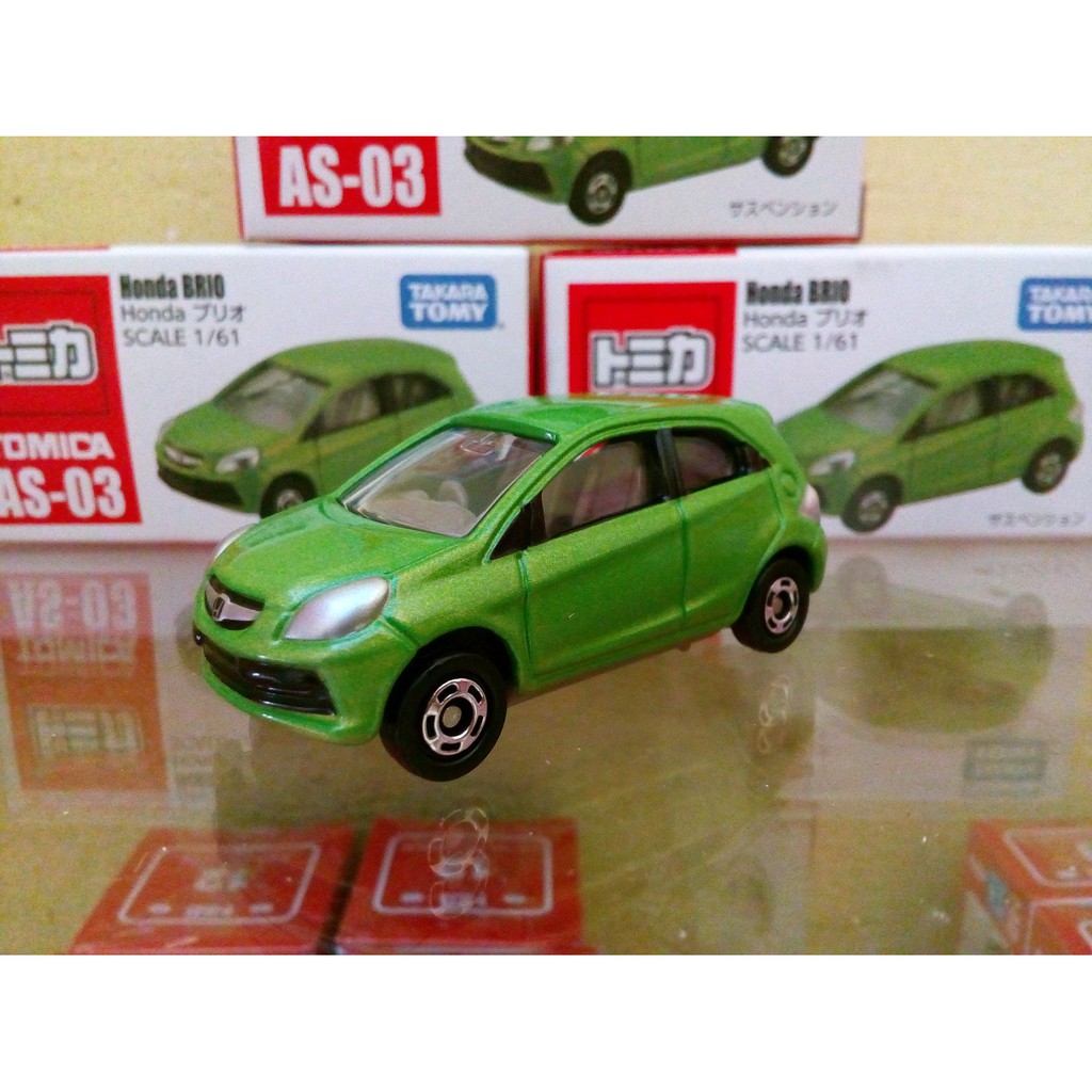 Tomica No As 03 Diecast Miniatur Mobil Honda BRIO Diecast Takara Tomy Reguler Harga Murah