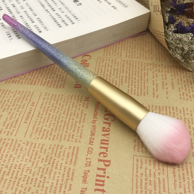 Unicorn Brush Make Up 10 in 1 - Multi-Color