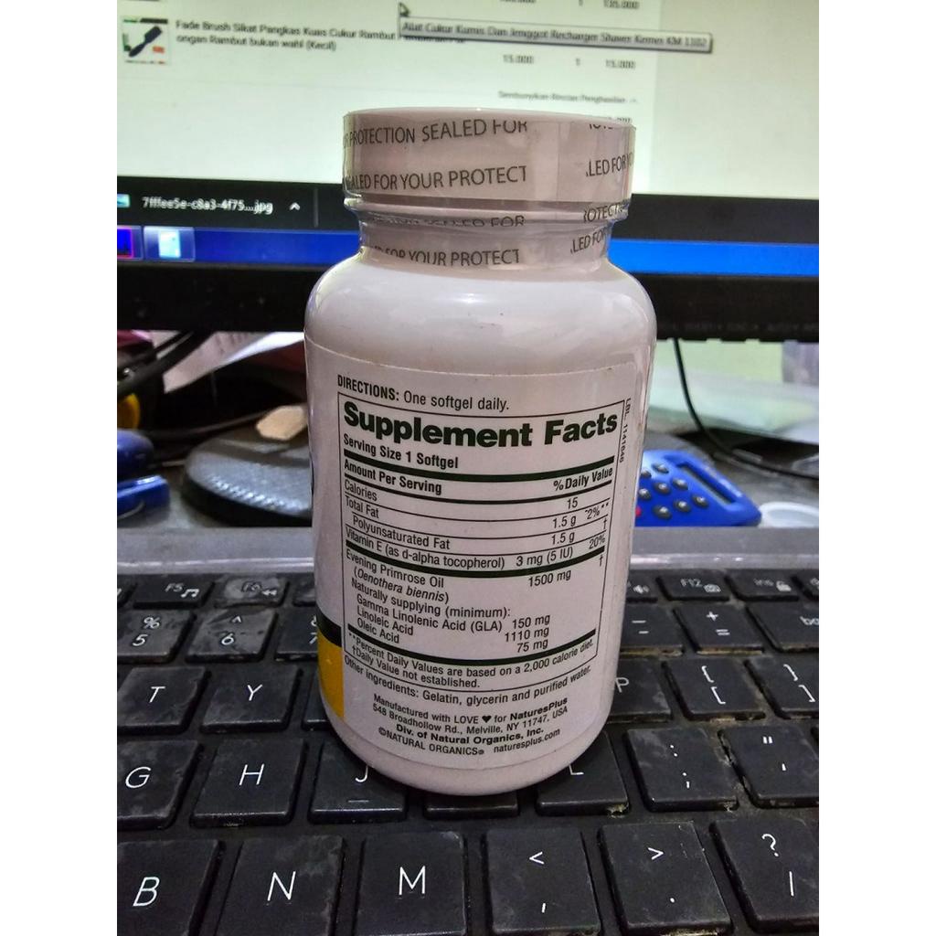 Natures Nature's Plus ULTRA EPO 1500 MG isi 60 softgels