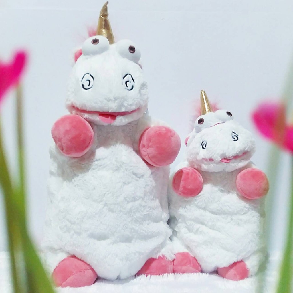 BONEKA UNICORN FLUFFY KUDA PONY IMPOR