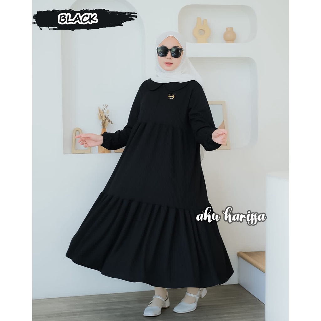 Ayuni Midi Dress Aku Karissa Terbaru // Midi Dress Aku Karissa Terbaru // Gamis Polos // Gamis Terla