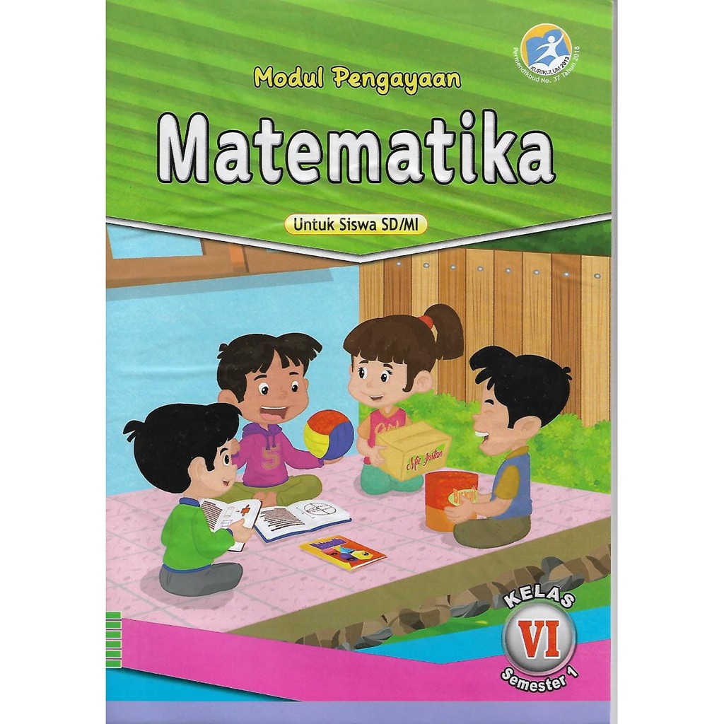 Buku Modul/LKS Matematika Kelas 4,5,6 SD/MI Semester 1&2 Kurikulum 2013-2