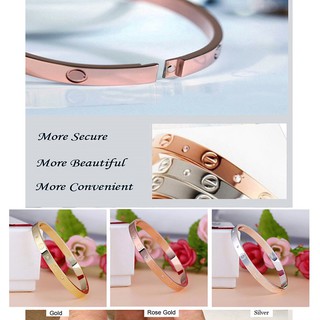  Gelang  Cartier  LOVE Bracelet Cartier  Crysta Shopee 