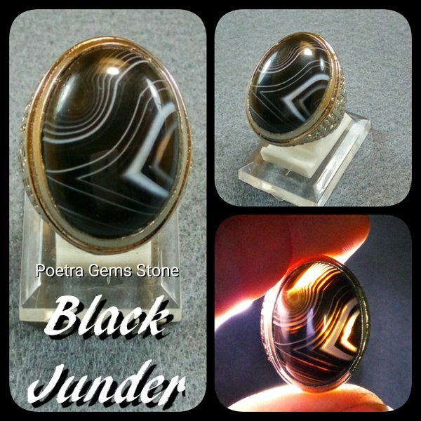 CINCIN BLACK JUNDER HITAM MEMPESONA BIG SIZE