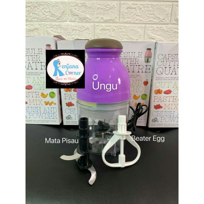 Blender Kapsul Ungu hand blender aneka warna blender bumbu pink ungu biru hijau kuning tosca cream m