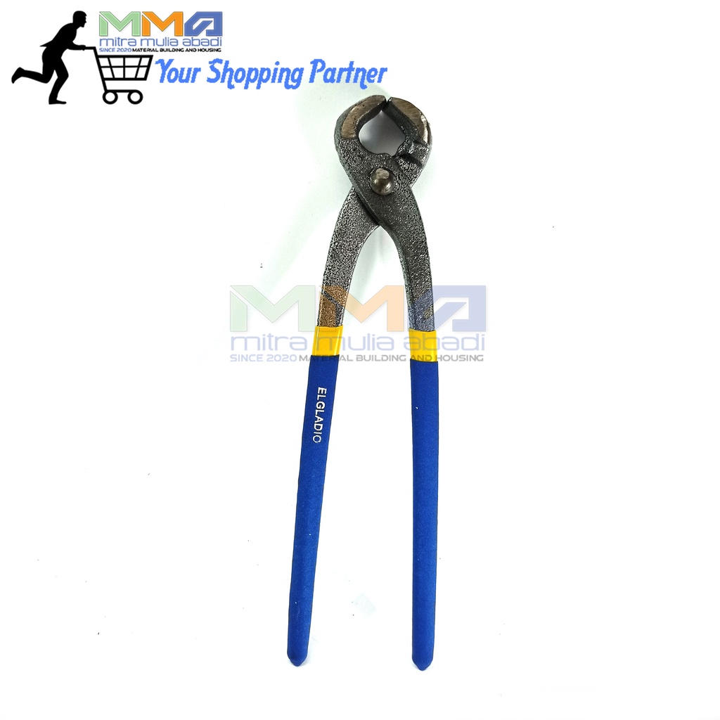 Gegep / Tang Jepit Pencabut / Tower Pincher Kawat Baja Wanly 9&quot;