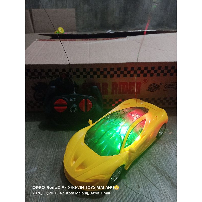 LZ 35 mainan mobil remote control  super racing skala 1:20 / mainan mobil RC fourway 3D light