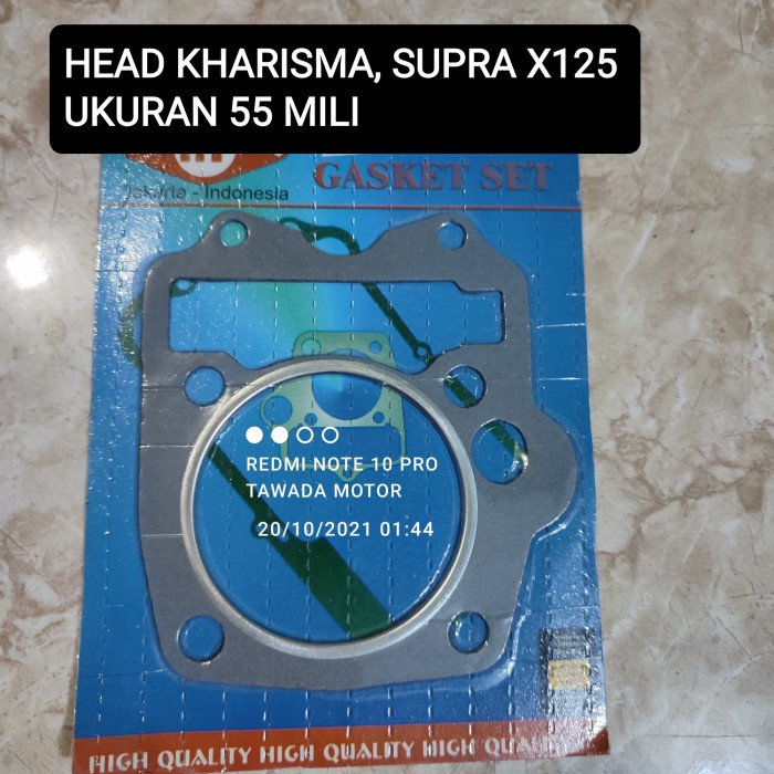 PAKING RACING BLOK HEAD DIAMETER 55 KHARISMA SUPRA X125