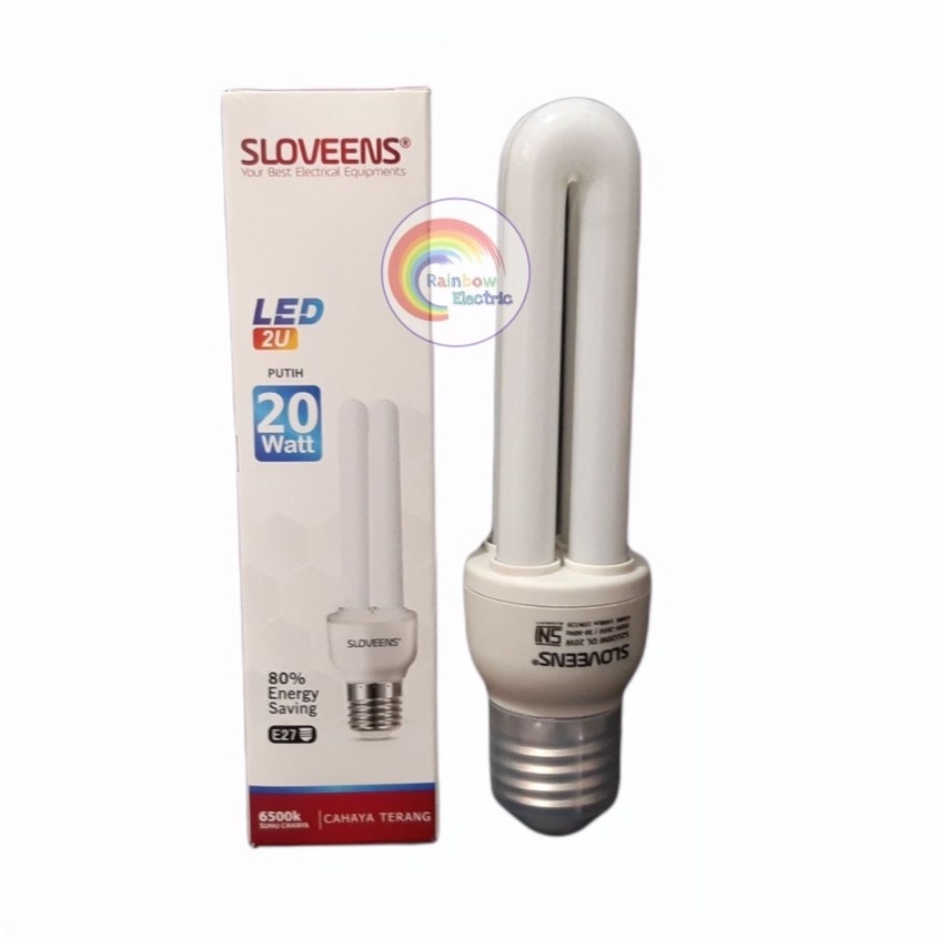 Sloveens Lampu LED Jari 2U 20 Watt