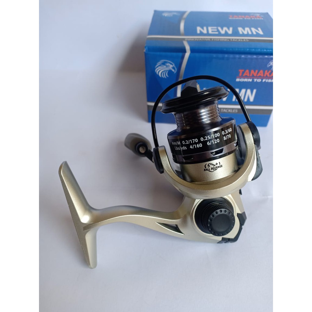 Reel Pancing Spinning Tanaka Mini 100 6 Ball Bearings Smooth