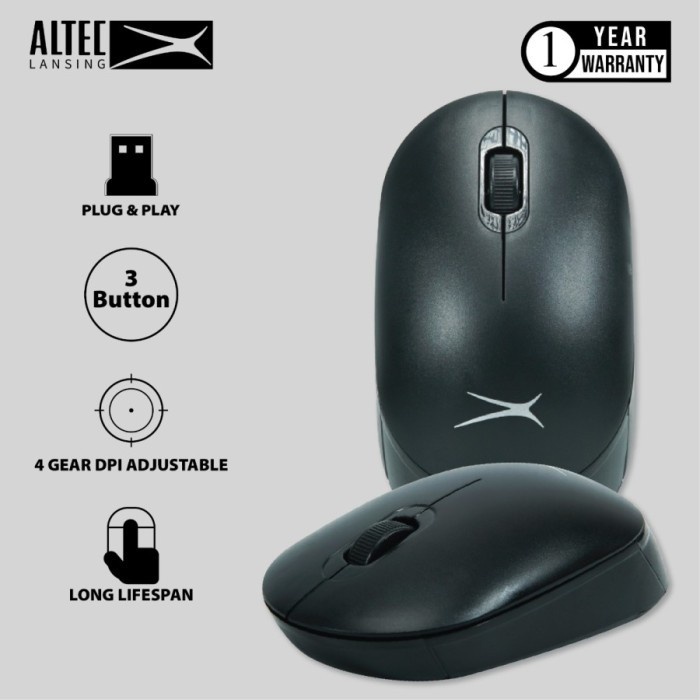 Mouse Wireless Altec Lansing ALBM7234