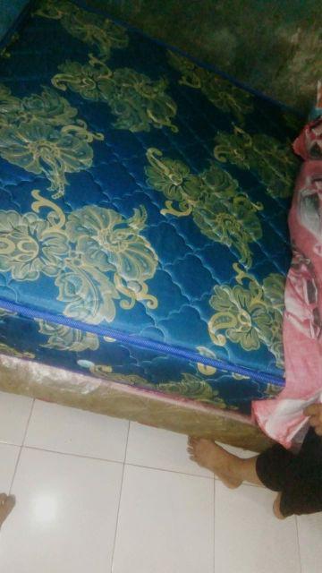 Superkoil Valeo Kasur Springbed Tebal 24cm Coklat Kasur Saja - Khusus Jabodetabek Kota