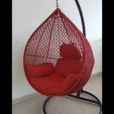 AYUNAN ROTAN gantung sintesis SET ayunan sintesis hanging chair rotan sudah termasuk tiang penyangga