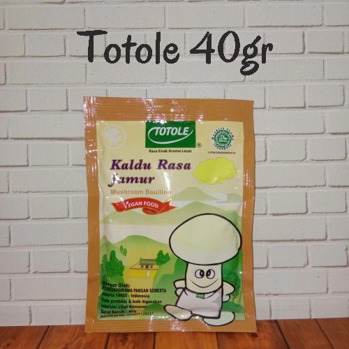 

Totole Kaldu Jamur HALAL - 40gr 40 gram 40gram Halal MUI