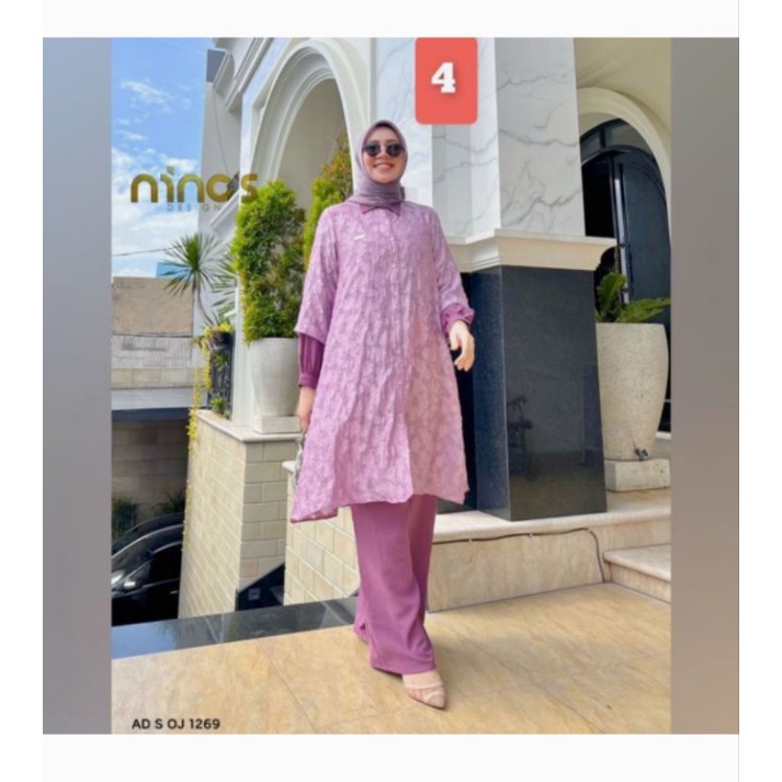 SETELAN TUNIK NINOS AD S OJ 1269 ORIGINAL BY NINO'S DESIGN