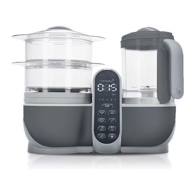 BABYMOOV Nutribaby Plus Steamer &amp; Blender Food Processor