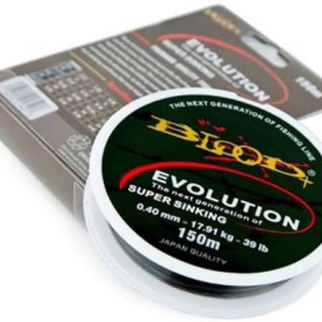 Senar pancing blood evolution