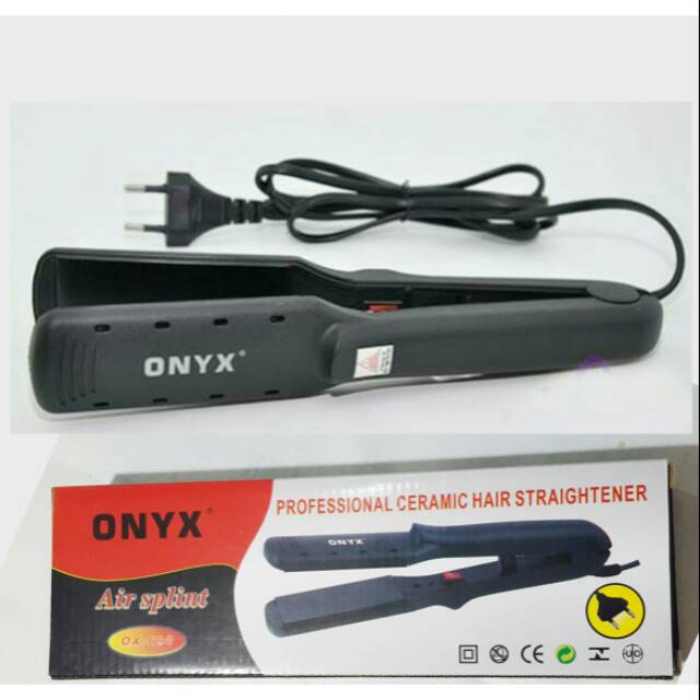 Catok Rambut ONYX  698 , Iron ceramic 45W