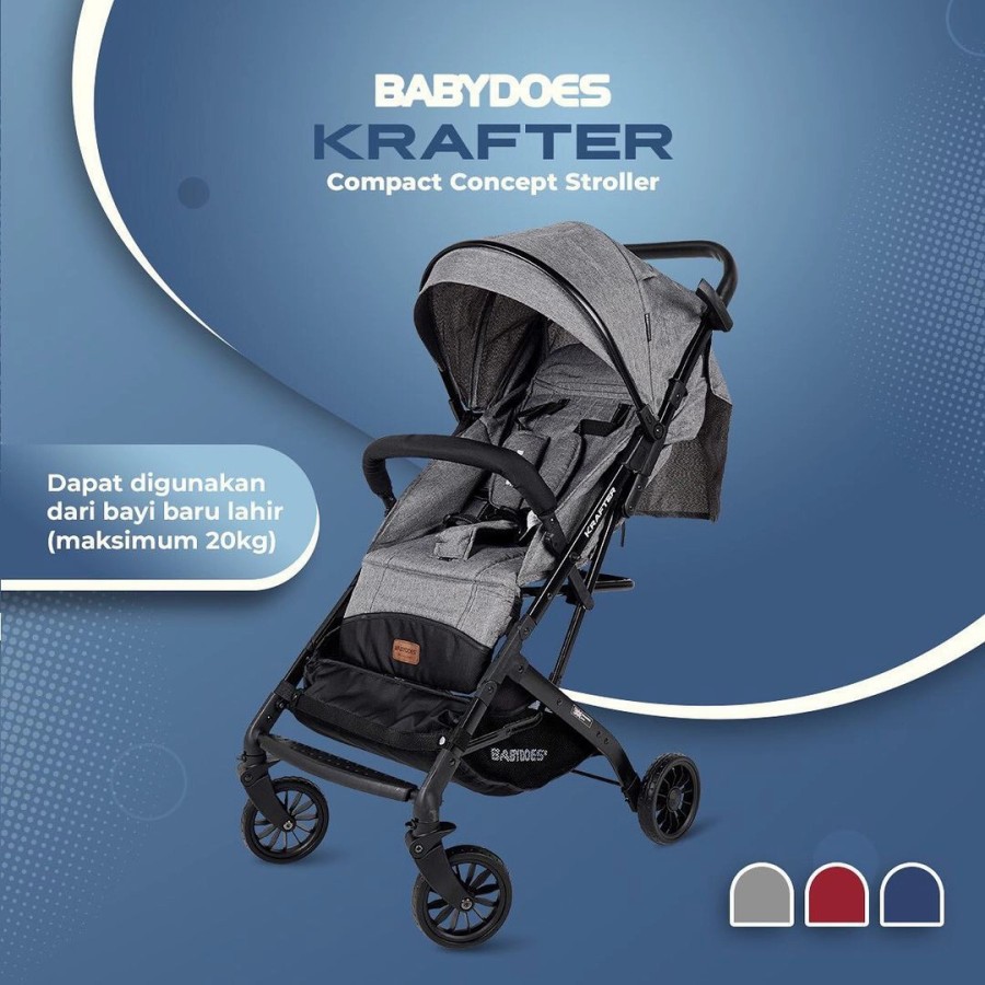 stroller babydoes krafter Ch KL 2214 Sn kereta dorong bayi