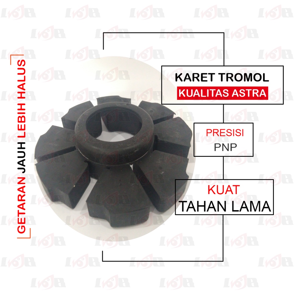 Aspira Karet Damper Tromol Satria Fu Smash Shogun RC 100 Kode 45H