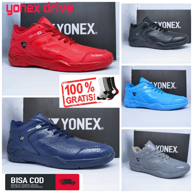 NEW YONEX DRIVE TRU CUSHION SEPATU BADMINTON PREMIUM