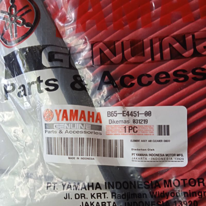 FILTER UDARA AEROX 155LEXI 125 YAMAHA B65-E4451-00