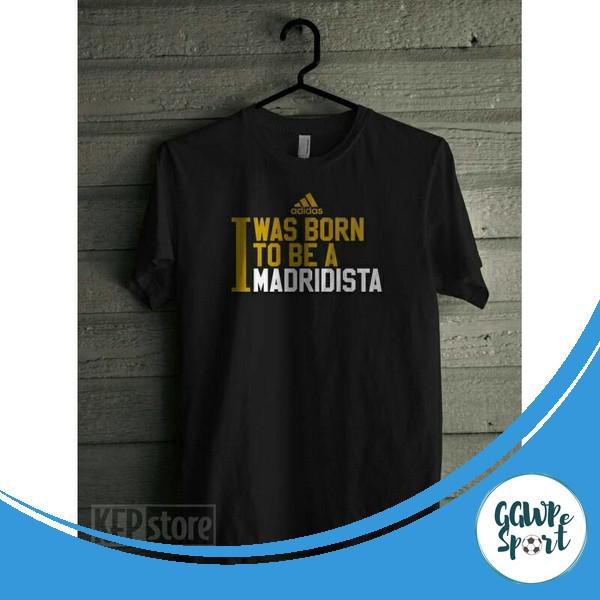 Kaos Distro Real Madrid Madridista Baju Distro Bola Lengan Pendek Katun Combed 30S Kualitas Terbaik