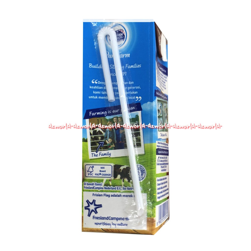 Frisian Flag Purefarm 225ml Coconut Delight Belgian Chocolate Minuman Susu UHT Susu Bendera FF