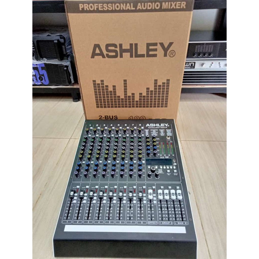 Mixer Ashley Excellent 8 Note mixer audio Excellent 8note 8 channel
